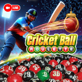 Cricket Ball Roulette jl29 live casino icon